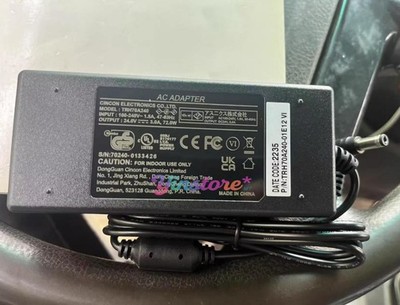 1 Pc. New For TRH70A240 Particle Testing Equipment Power Adapter Charger 24V 3A