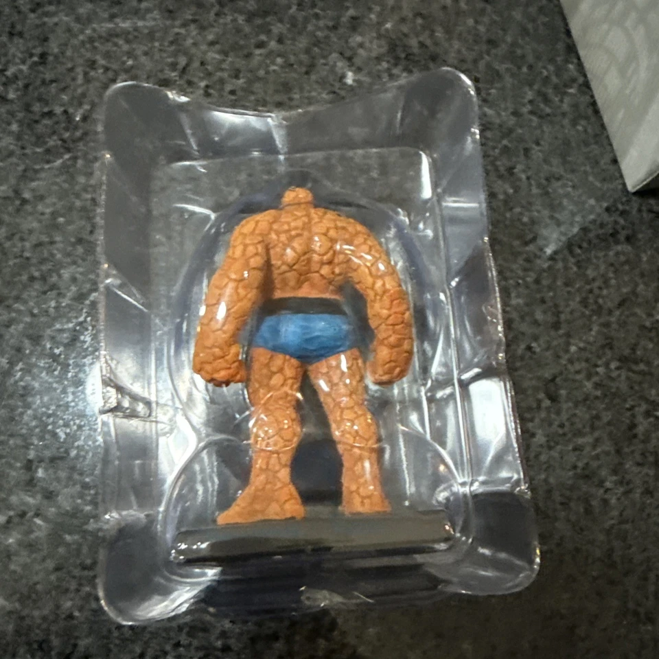 The THING Statue Marvel Classic Die-Cast Figure Statue Fantastic Four  Eaglemoss - Image 4 of 4