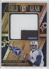 2018 Panini Gold Standard Gold Gear Prime /49 Marcus Mariota #GG-16 1e5