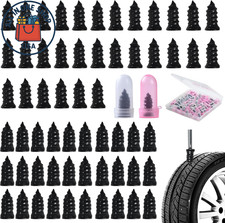 60-Piece Tire Repair Kit with Screws and Plugs for Cars and Motorcycles