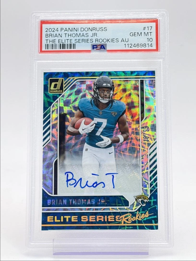 Brian Thomas Panini Donruss the Elite Series Rookies Autographs #17 Base