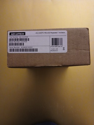 Factory Sealed Advantech BB-232OPDR 3-Way Isolated RS-232 DIN Rail Repeater 