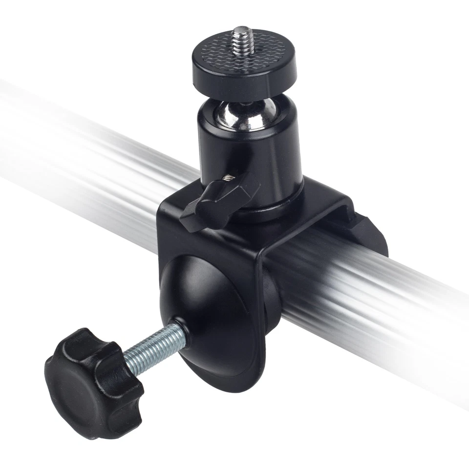 ayex Stativklemme mit Kugelkopf und 1/4 Zoll Mount Studioklemme Schraubzwinge - Bild 4 von 4