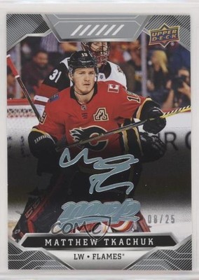 2019-20 Upper Deck MVP Super Script 8/25 Matthew Tkachuk #52 a2k