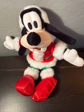 RARE 2008 w/tags Disney Parks Exclusive Goofy Christmas Santa plush stuffy 10"