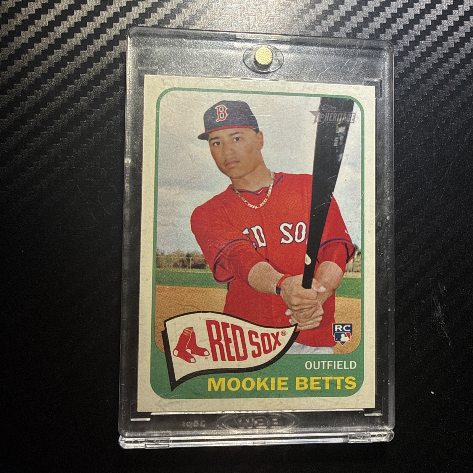 2014 Topps Heritage High Number - Mookie Betts #H558 (RC)