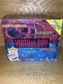 Nintendo Virtual Boy Console CIB w/AC Adapter and Mario Clash