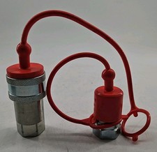 Vevor - 1/2" Tapered Hydraulic Quick Connect Couplers w/ Dust Covers