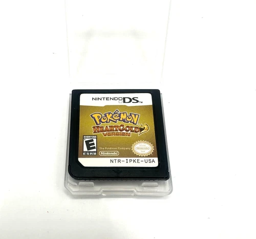 Pokémon HeartGold Version for Nintendo DS Game Cartridge Tested Works (PLS READ)