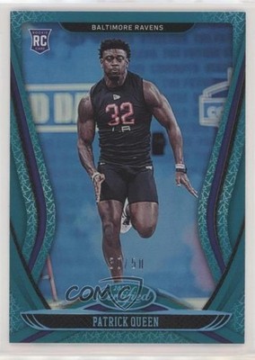2020 Certified Rookies Mirror Teal 30/50 Patrick Queen #154 Rookie RC 2s1
