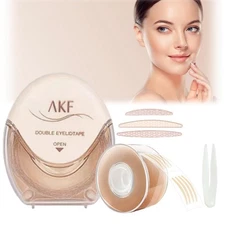 Eyelid Tape, 120count, Invisible Double Eyelid Sticker, Double Eyelid Tape fo...