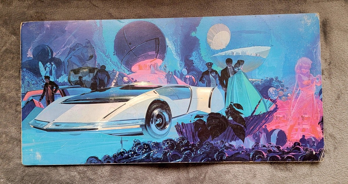 Syd Mead 23x11 US Steel 1960s Print Poster Futuristic | eBay