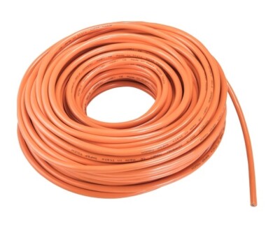 1 10 50 100 Meter Purleitung H07BQ-F 3G2,5 qmm orange Baustellenleitung Kabel