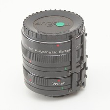 VIVITAR AUTOMATYCZNE PRZEDŁUŻACZE 20mm & AT-5 36mm MX do Minolta MD / SD #22