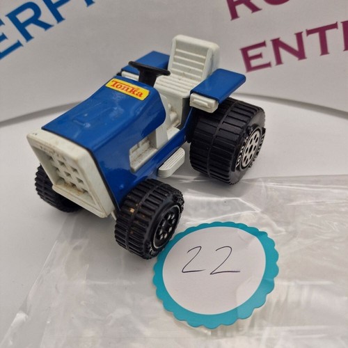 Choose 1970s Tiny Tonka Tractor And Trailers Various Colour Combinations - Picture 67 of 68