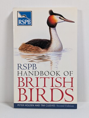 RSPB Handbook of British Birds Paperback Peter Holden & Tim Cleeves 2nd Edition