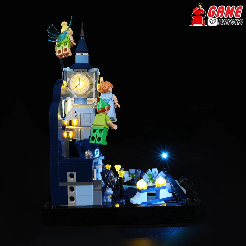 LED Light Kit for LEGO Peter Pan & Wendy's Flight over London 43232 - Image 2 of 4