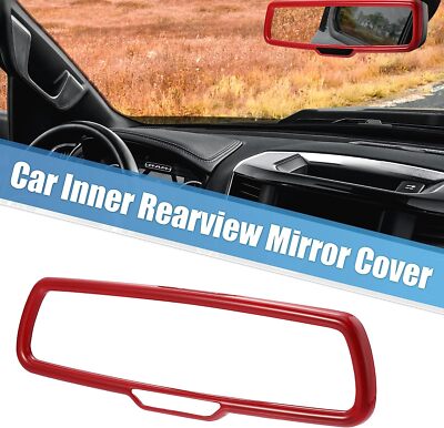 Car Rear View Mirror Decoration Cover Trim for Dodge Challenger 15+/Charger/Ram 
