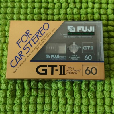 FUJI GT-II 60 Tape Cassette SEALED Japan Market