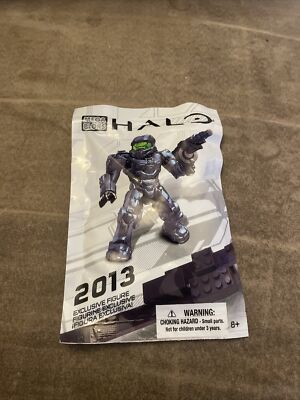 MEGA BLOKS HALO 2013 Exclusive Figure, New, Sealed Package!