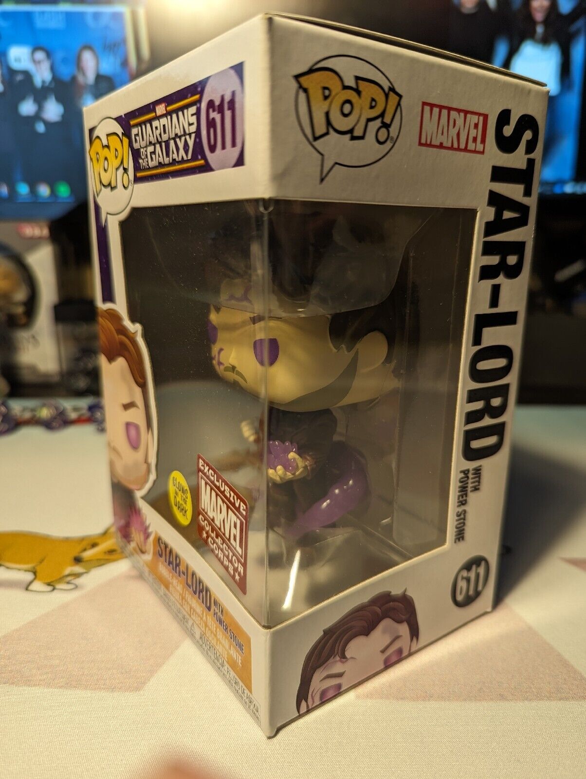 Star-Lord With Power Stone Funko Pop! #611 - The Pop Central