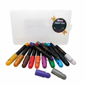 Opawz Hair Chalk Paint Pens 12 Colors For Kids Girls Pets Safe And