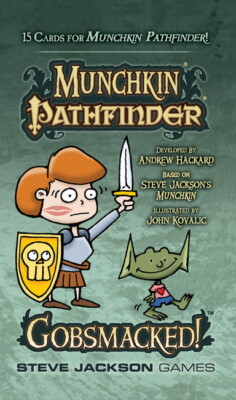 SJG-4422 MUNCHKIN PATHFINDER GOBSMACKED BOOSTER - Steve Jackson Games