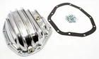 Dana 80 Polished Finned Aluminum Replacement Extra Capacity Differential Cover
