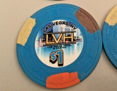 Las Vegas Hotel LVH Chip Casino *1$ Chip Poker, Roulette, Blackjack -