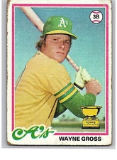 1978 Topps Baseball Card Single - #139 Wayne Gross