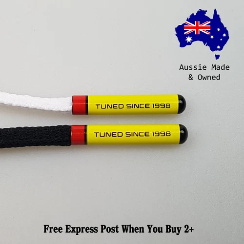 TN Laces Tuned Since 1998 Replacement White Black Max Plus Air Pair Shoe Metal