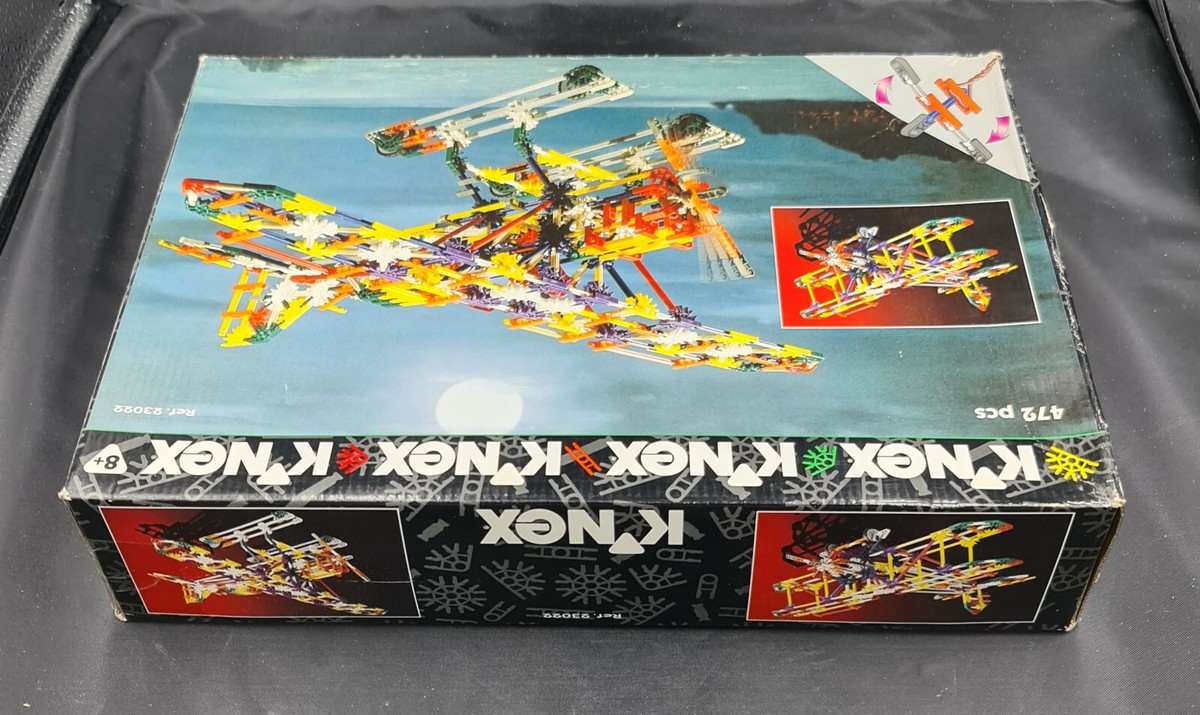 Vintage 1995 K'NEX 23022 POWERPACK 472 pcs HYDROPLANE BRAND NEW