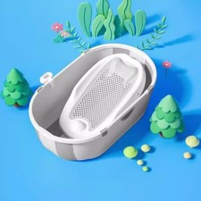 Foldable Baby Bathtub for Infants Toddler, Po...