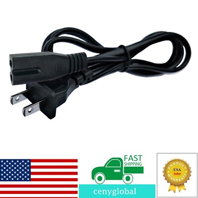 AC Power Cord Cable For Sony BluRayPlayer BDP-S500 BDP-S550 BDP-S560 BDP-S1000ES