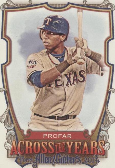 2013 Topps Allen & Ginter's - Jurickson Profar #ATY-JP - 1 of 1