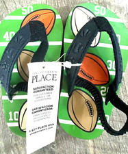 The Children's Place Flip Flops Sandals SIZE 6-7 TODDLER U8604G008 NEW WITH TAGS