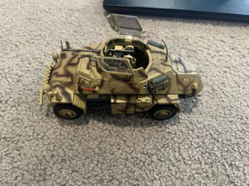 ✙ 1:32 21st Century Ultimate Soldier WWII German Army Sdkfz. 222 Panzerspahwagen - Picture 1 of 4