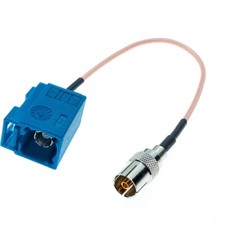 RG316 Antenna Cable IEC DVB-T TV PAL female to Fakra Z Female coax Connector lot