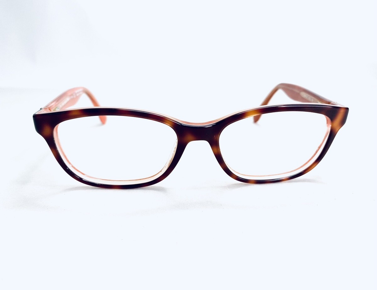 Kate Spade NY Tortoise Wayfarer Eyeglasses Pink Clear Brylie  display picture 3