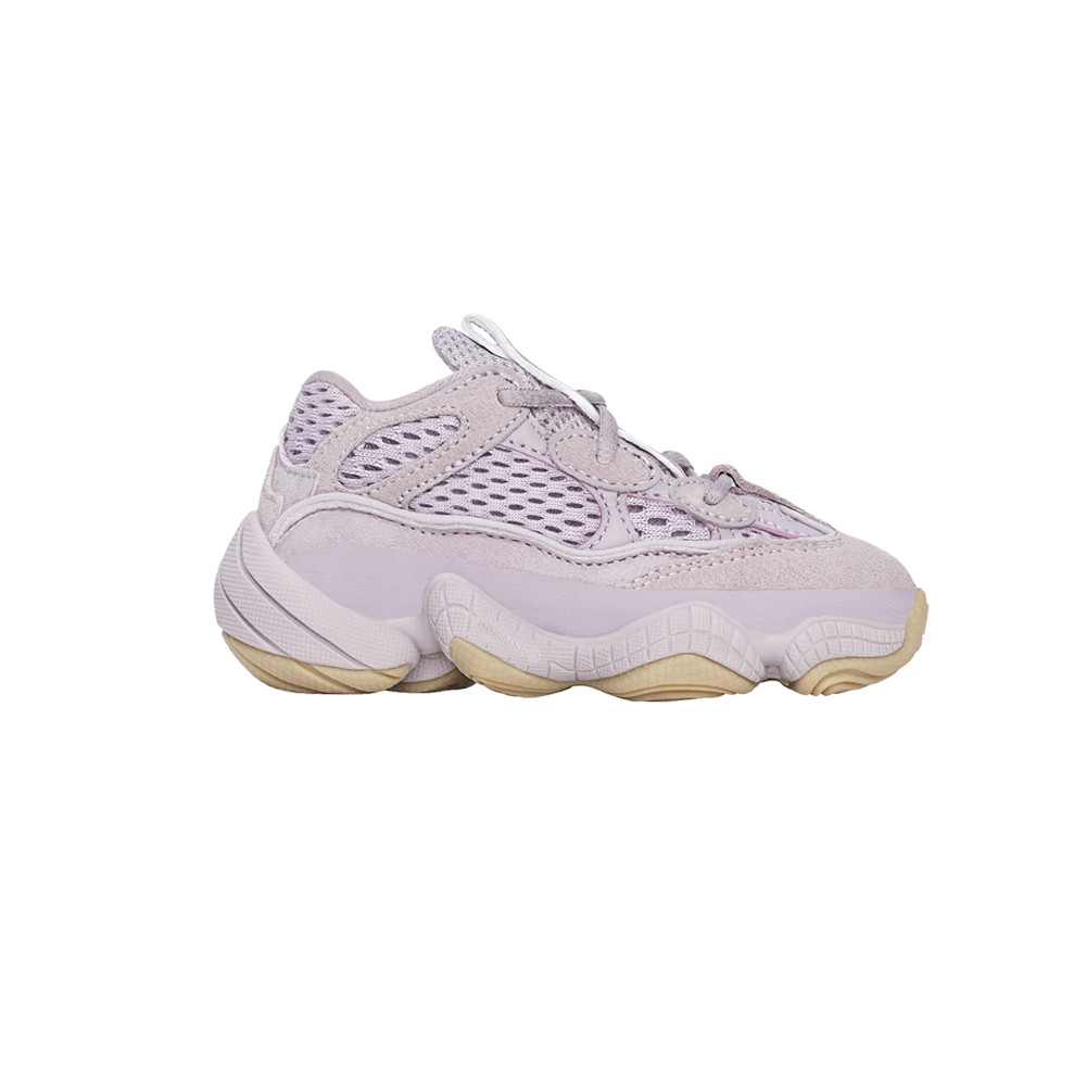 adidas Yeezy 500 Слипоны для маленьких мальчиков Фиолетовые кроссовки Повседневная обувь FW2685