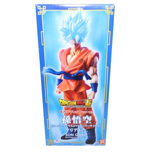 Bandai Dragon Ball Gigantic Series Son Goku SSGSS Super Saiyan God Clear Ver.  - Picture 1 of 15