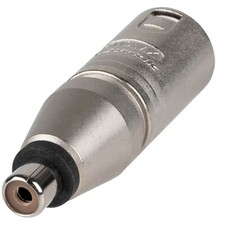 Neutrik - NA2MPMF - 3-Pole XLR Male to RCA Female Adapter