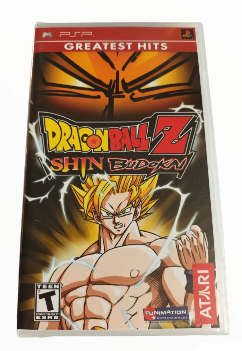 Dragonball Z Shin Budokai PlayStation PSP US English Factory Sealed