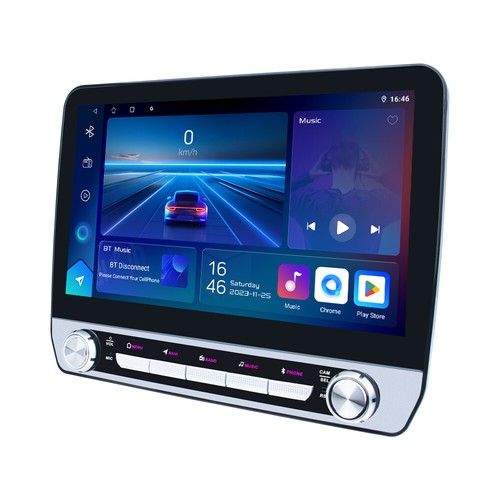 10.1'' Radio For Mitsubishi Lancer 2007-2012 Android 13 Car Stereo Fit RockFord - Picture 2 of 6