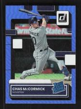 Chas McCormick RR 2022 Donruss  Holo Blue Houston Astros #70