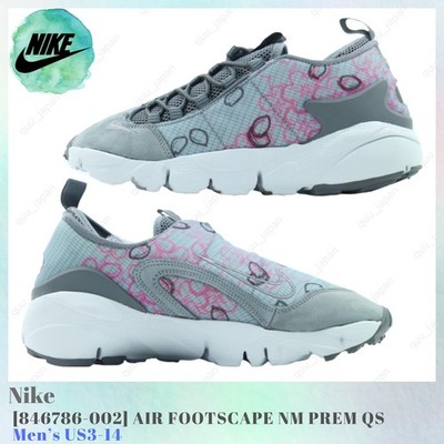 NIKE AIR FOOTSCAPE NM PREM QS 846786-002 Men's US3-14 NEW