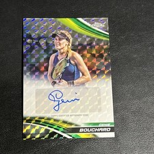 2025 Topps Chrome Tennis Genie Bouchard Geometric Auto 