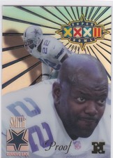 EMMITT SMITH Dallas Cowboys Football 1998 Edge SUPER RARE PROOF #'d 427/500 SP!!