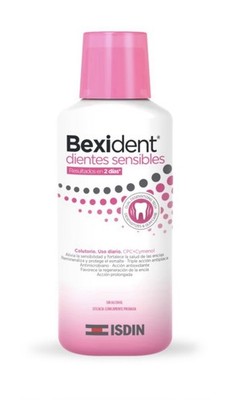 ISDIN Bexident Sensitive Teeth Mouthwash 250 Ml   Alcohol-Free, Fast Relief