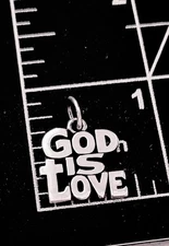 Retired James Avery God is Love Charm/Pendant